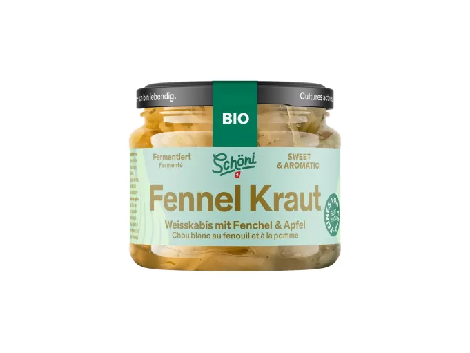 Schöni Bio Fennel Kraut fermentiert roh