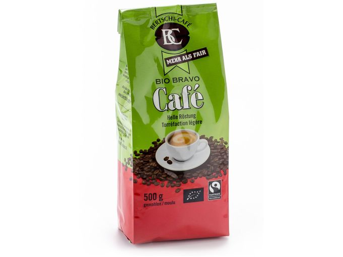 Bertschi Bio Bravo Café, gemahlen 500 g