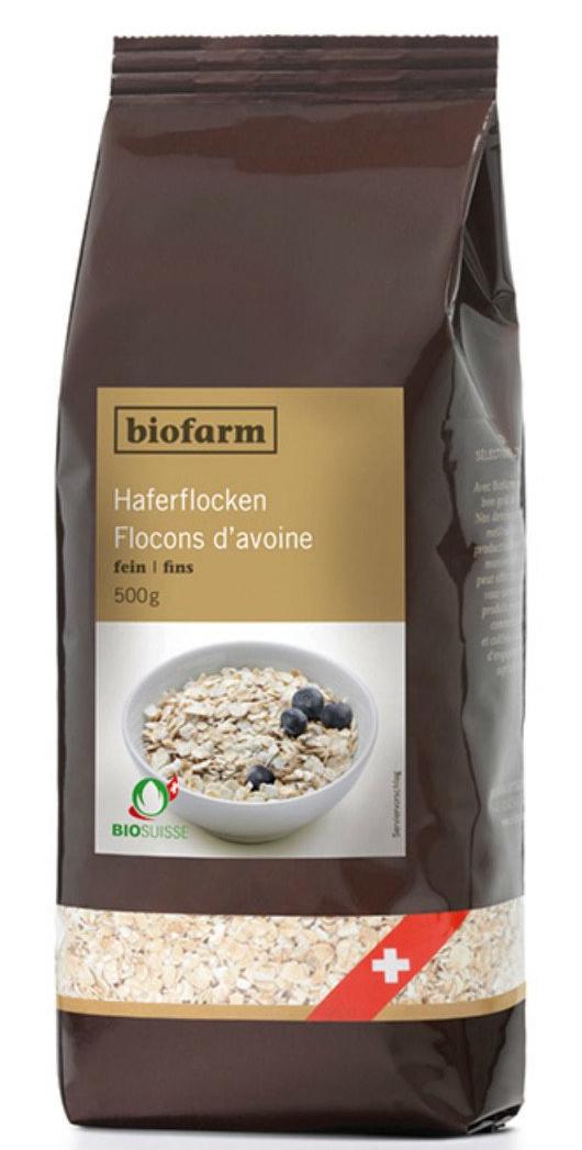 Haferflocken fein Biofarm 500 g